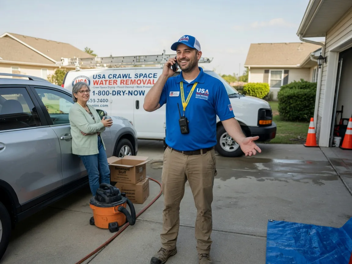 Crawl Space Water Removal Greeneville, TN FAQs